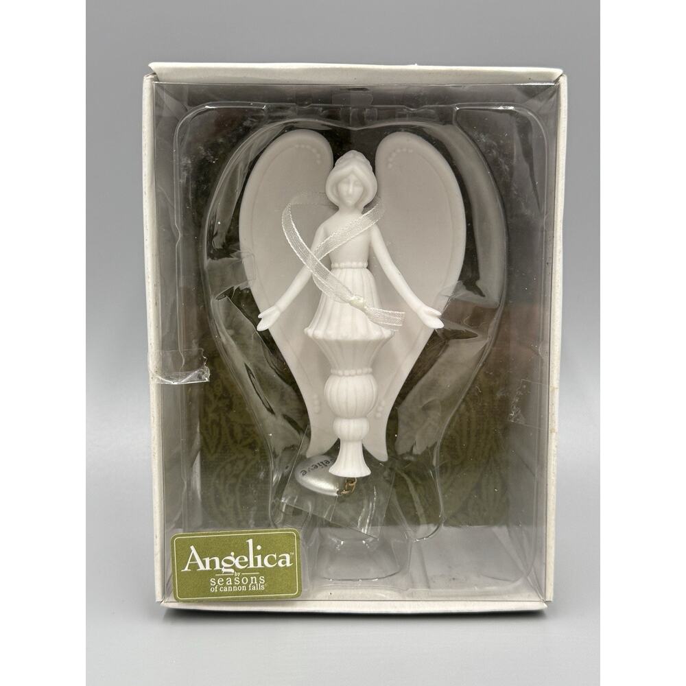 Seasons of Cannon Falls Angelica Series of Porcelain Angel Believe